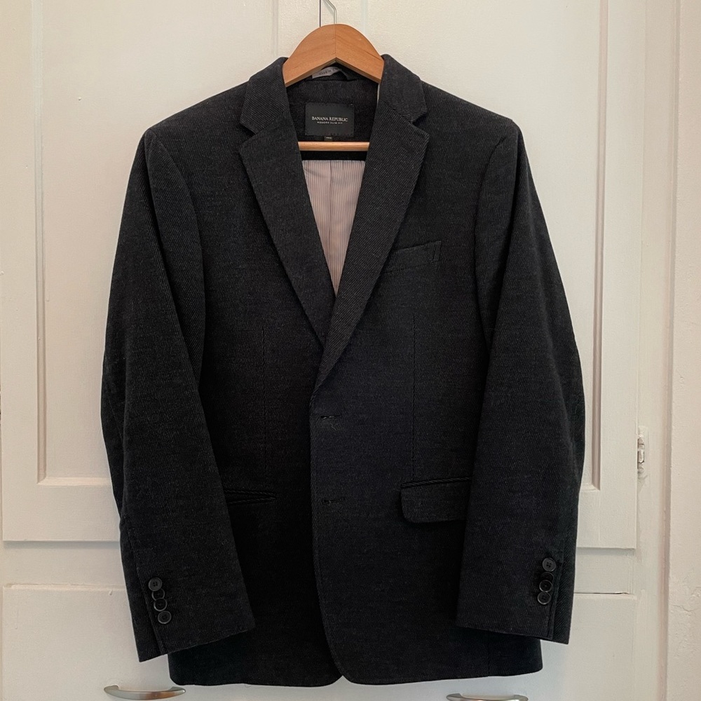 Banana Republic Modern Slim Fit Blazer - 38S Excellent Condition